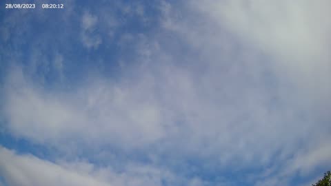 Sky Timelapse #159 - 4K - 27/8/2023