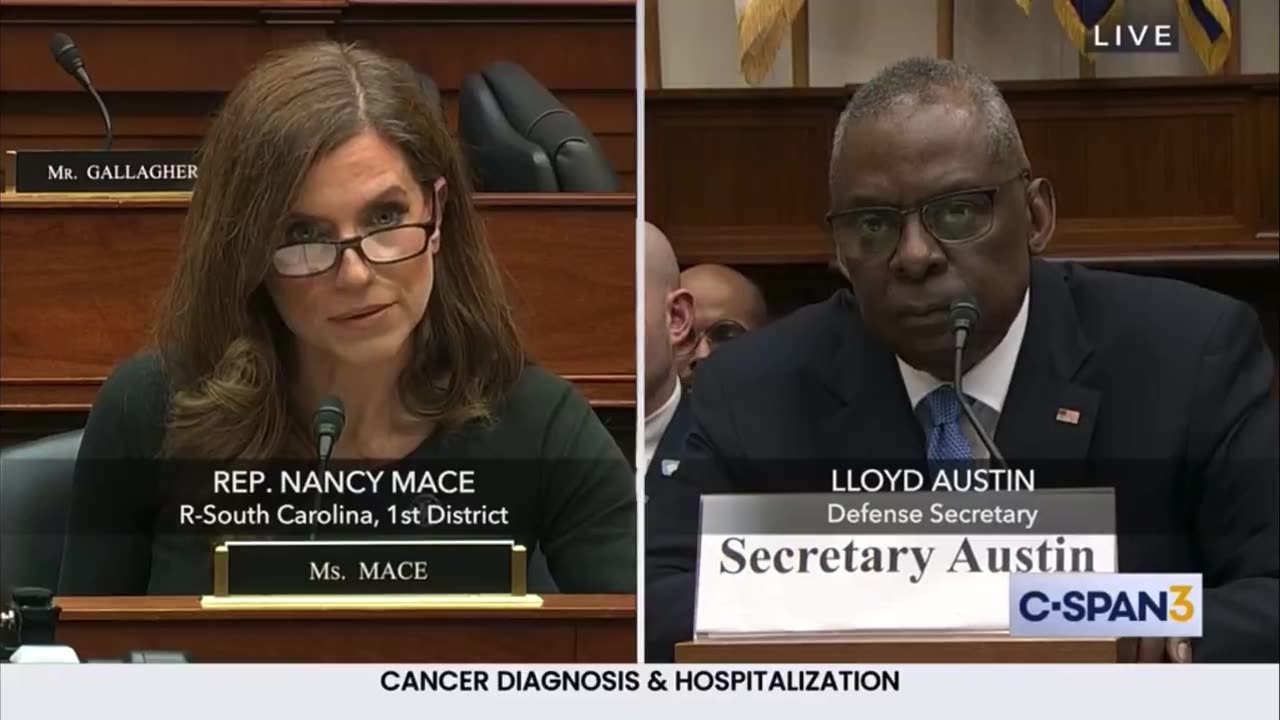 Nancy Mace was on fire With Lloyd Austin Defense Secretary