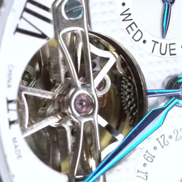 SEAGULL-reloj mecánico de acero inoxidable para hombre