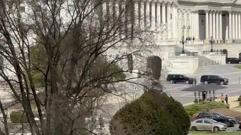 Security Fence Built Over Night For State Of The Union Address