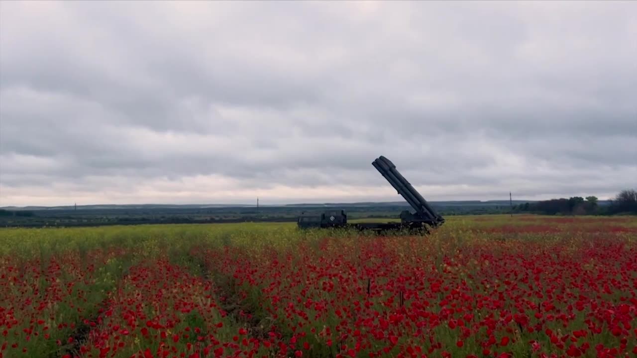 Tornado-S MLRS In the RF In Action