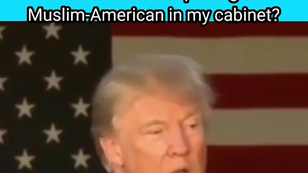 Donald trump on Muslims in America