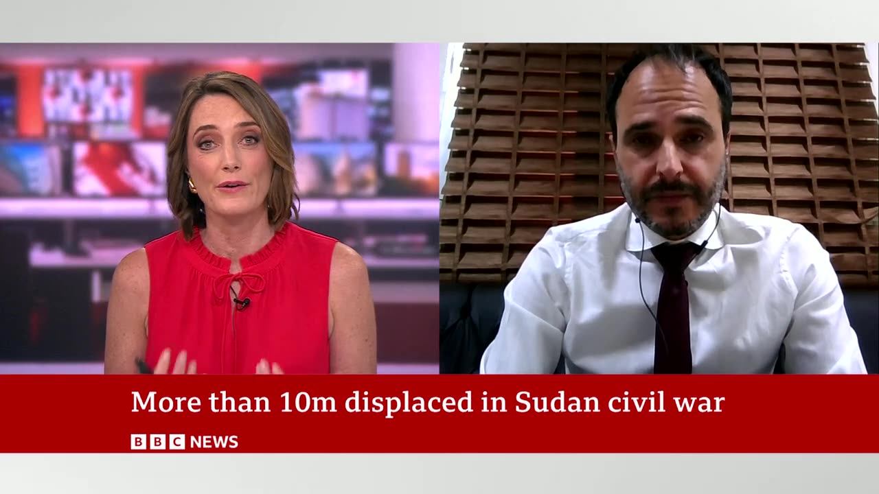 Sudan war leaves more than ten million people displaced, according to UN | BBC News