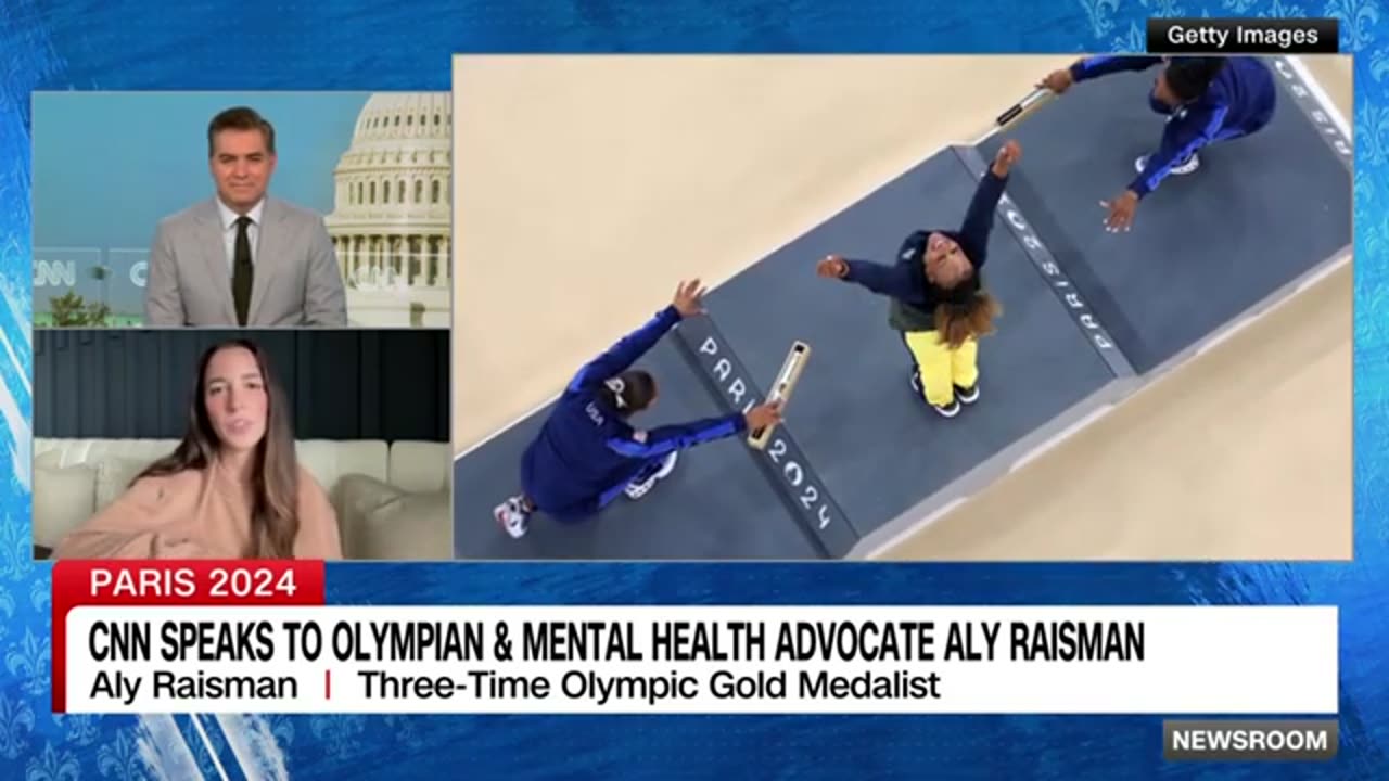 Aly Raisman: Olympians speaking about mental health is so impactful