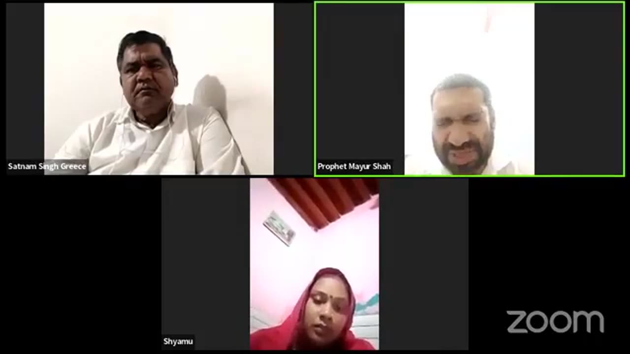 5 August 2022 kuwait meeting on Zoom - The King Seer Prophet Mayur Shah