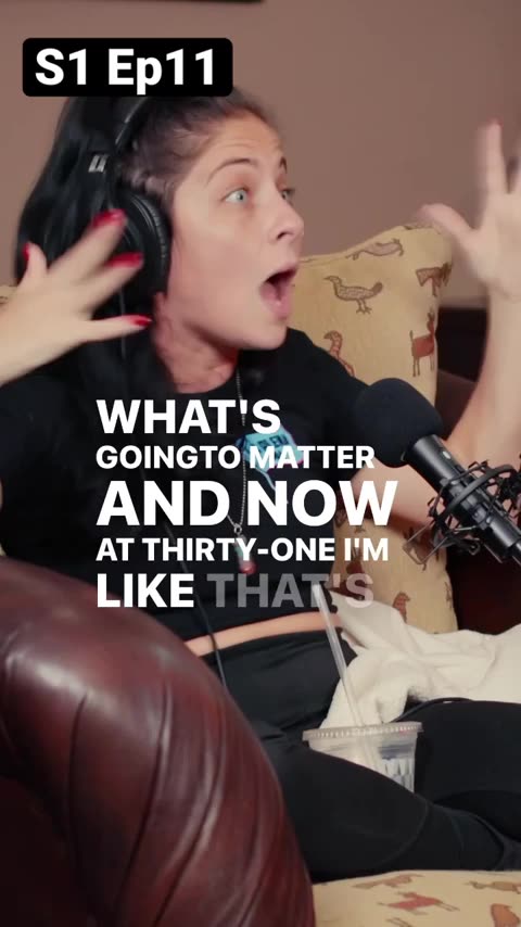 You really learn what matters the older you get! Hear Brittany's story on episode 11 of the Podcast