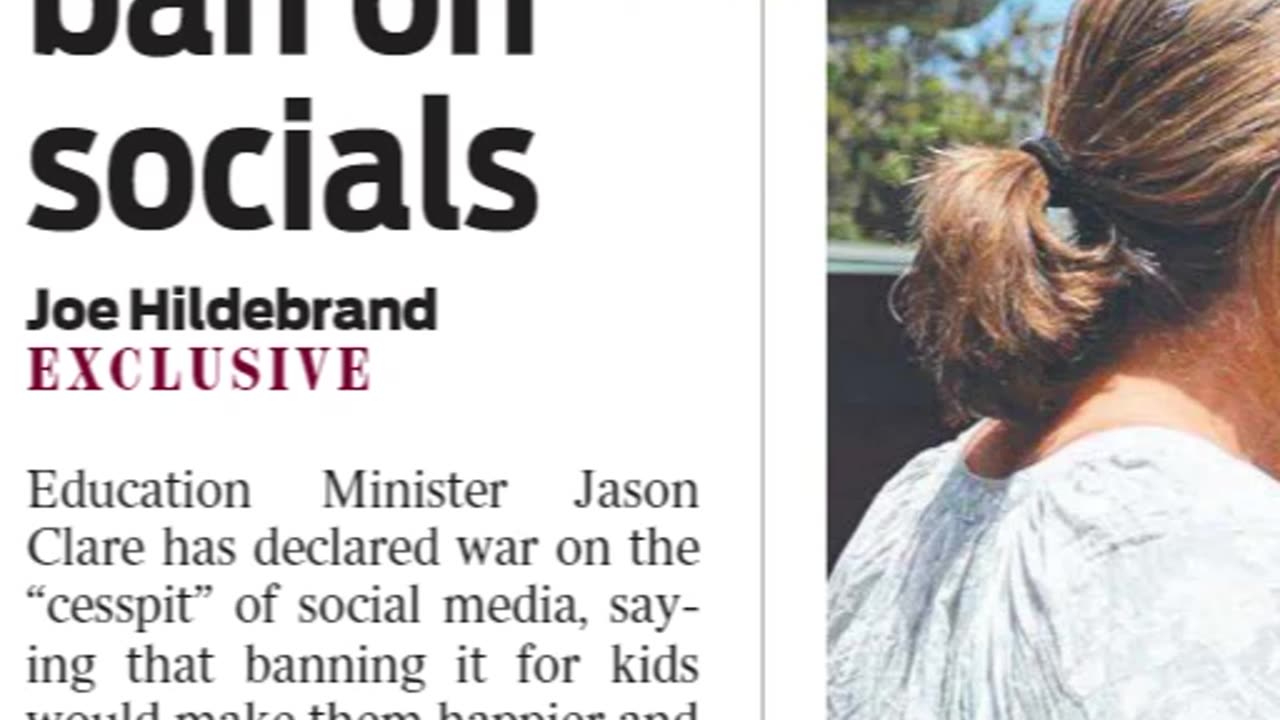 Minister calls for ban on socials