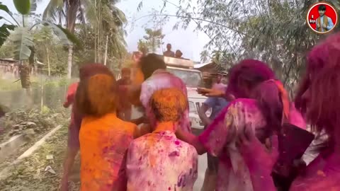 Desi Holi Re Baba 😱 ll Northeast India Holi 2023 ll B Boys