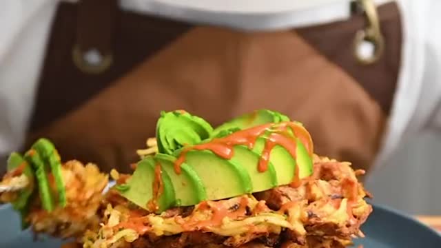 Waffle Maker Hashbrowns