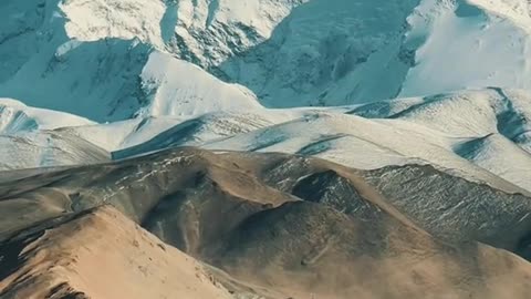 I miss the mountains and rivers on the Pamirs Plateau, Mustag Peak and Baisha Lake