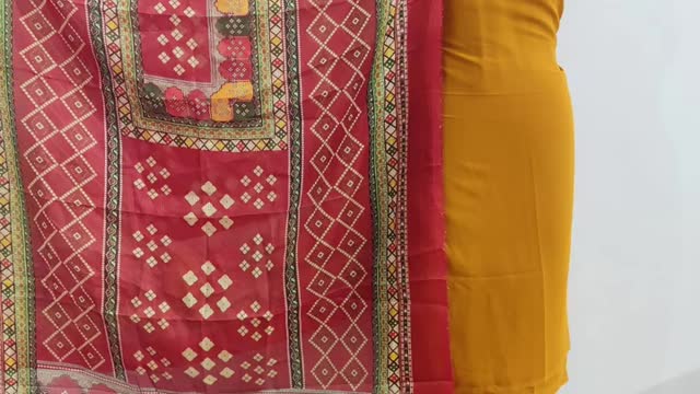 SALE SALE GEORGETTE WITH KOTA DUPPATA #suitlover