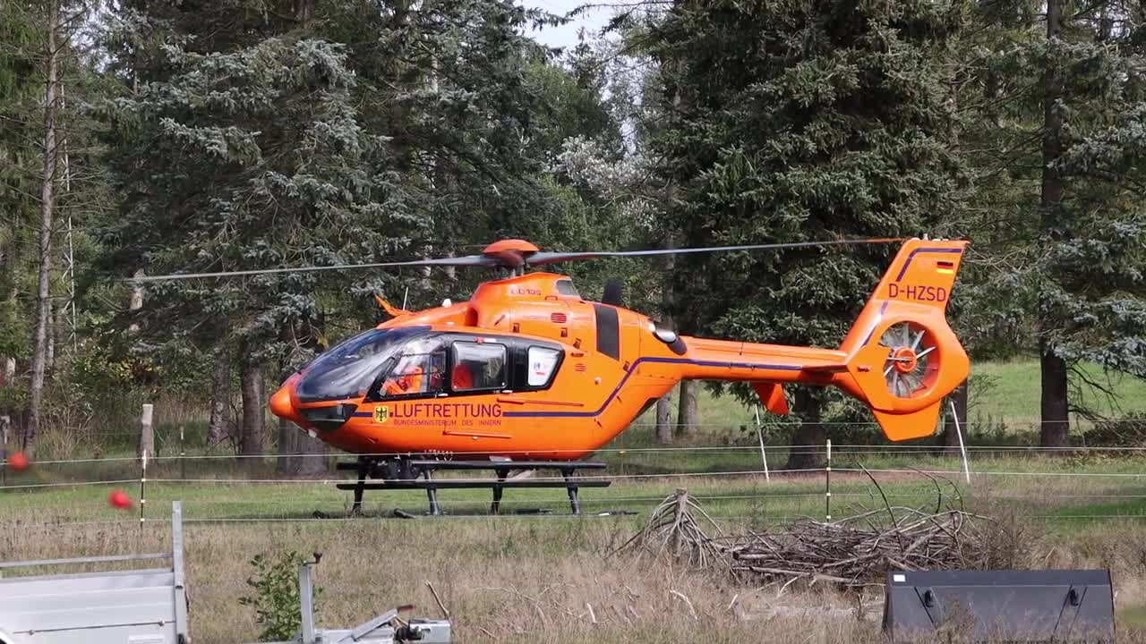 EC-135 D-HZSD als Christoph 12 im Einsatz