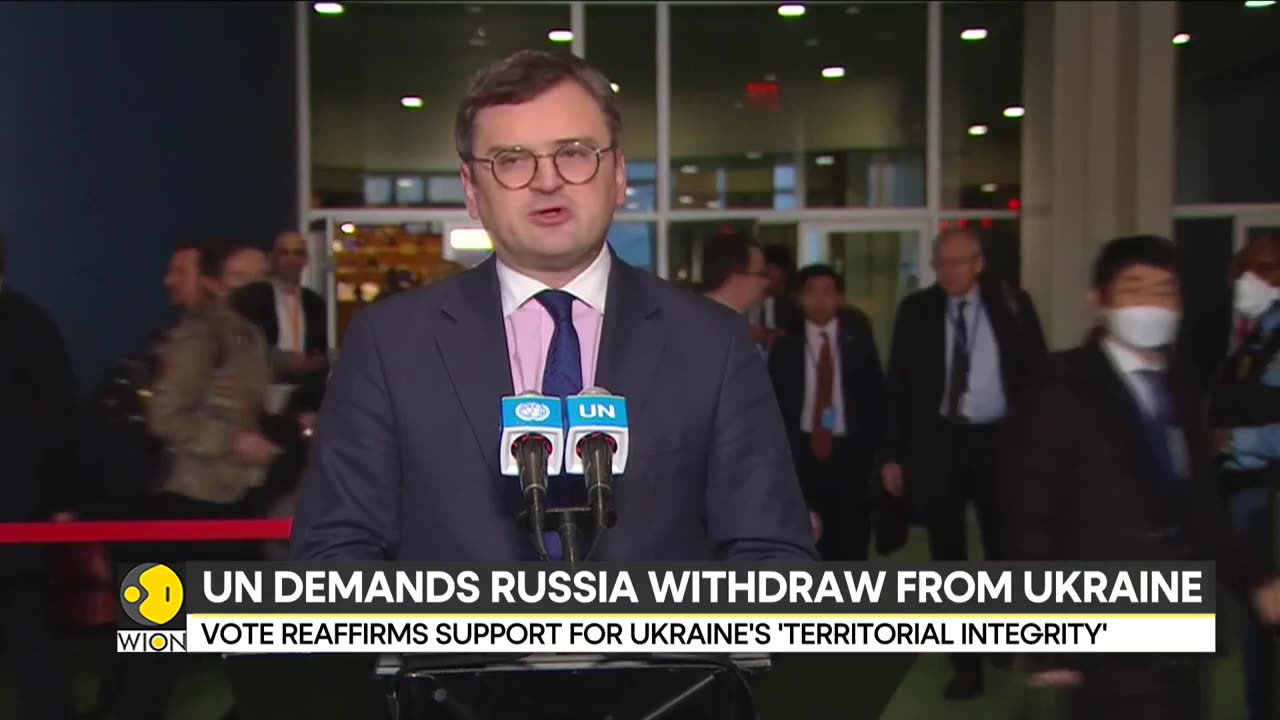 One Year of Russia-Ukraine War: 141 countries vote in support of UN resolution to withdraw troops