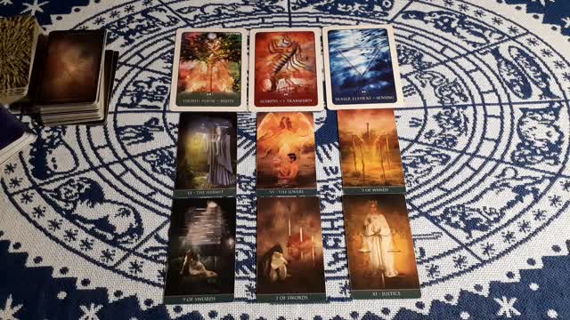 Virgo Eclipse season reading "Going to the root of the issue you gain enlightenment"