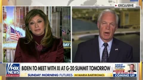 Sen. Ron Johnson: "My feeling is that Joe Biden is highly compromised."