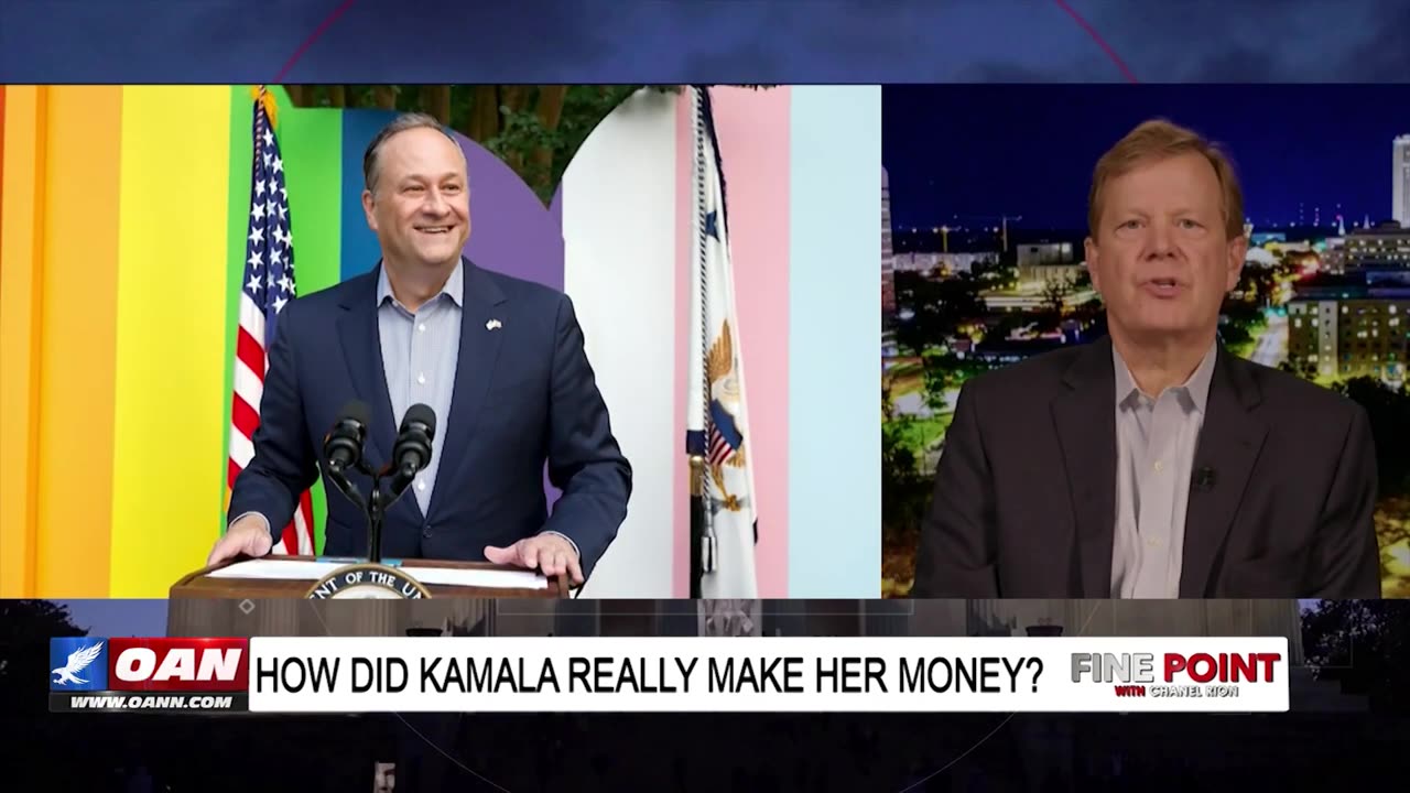 Fine Point - How Did Kamala Really Make Her Money? - With Peter Schweizer