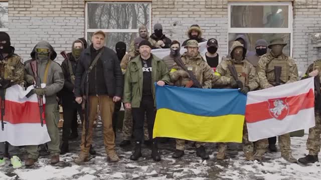 Belarusians have formed at least 5 military units and are fighting alongside Ukrainian forces