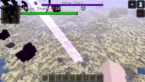 all Herobrine creepypasta mobs vs Wither Storm 7 STAGE in minecraft1