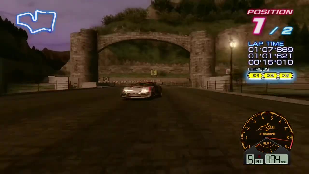 Ridge Racer 6 Duel Route #17 Gameplay(Career Walkthrough)