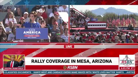 Kari Lake Speaks at Save America Rally in Mesa, AZ 10/9/22