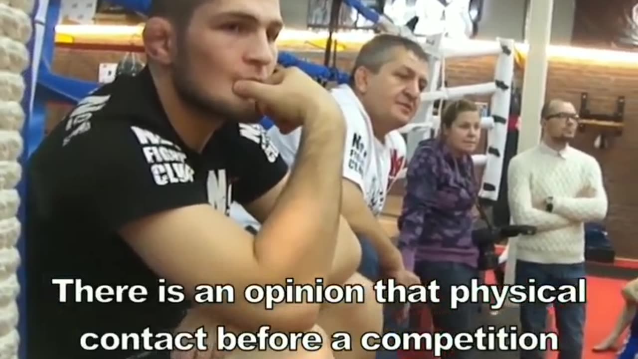 Khabib Nurmagomedov is his wife's property