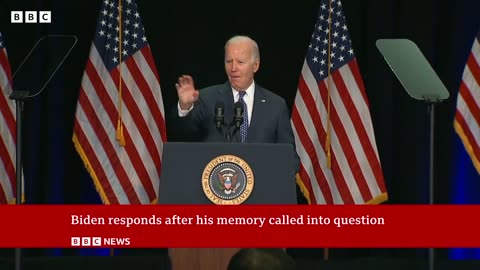 'My memory is fine' – US President Joe Biden hits back at special counsel