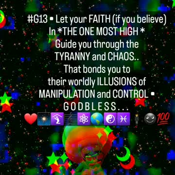 LET FAITH IN THE ONE MOST HIGH GUIDE YOU