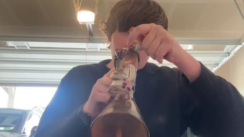 Day 81 pt2 it’s snowing and it’s 38 lol