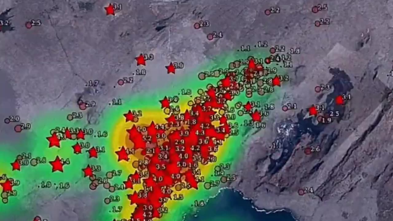 Iceland Declares State of Emergency 1400 Earthquakes in 24 Hours