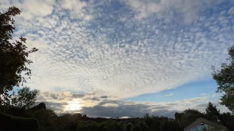 Time lapse clouds - 20th September 2022