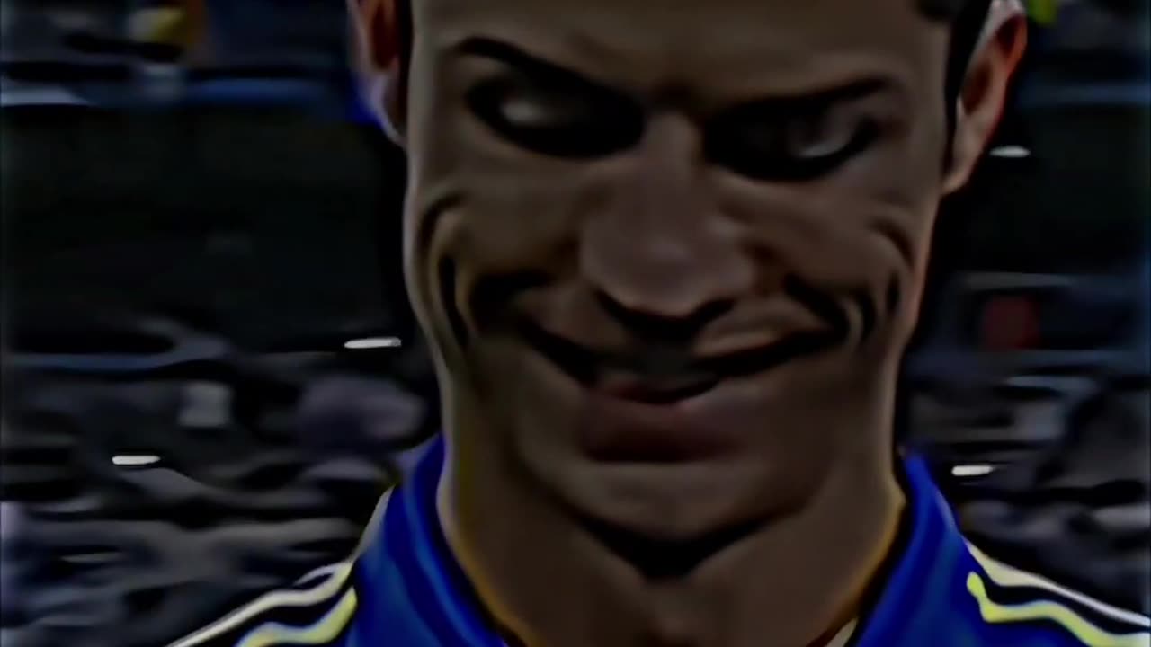Ronaldo evil smile