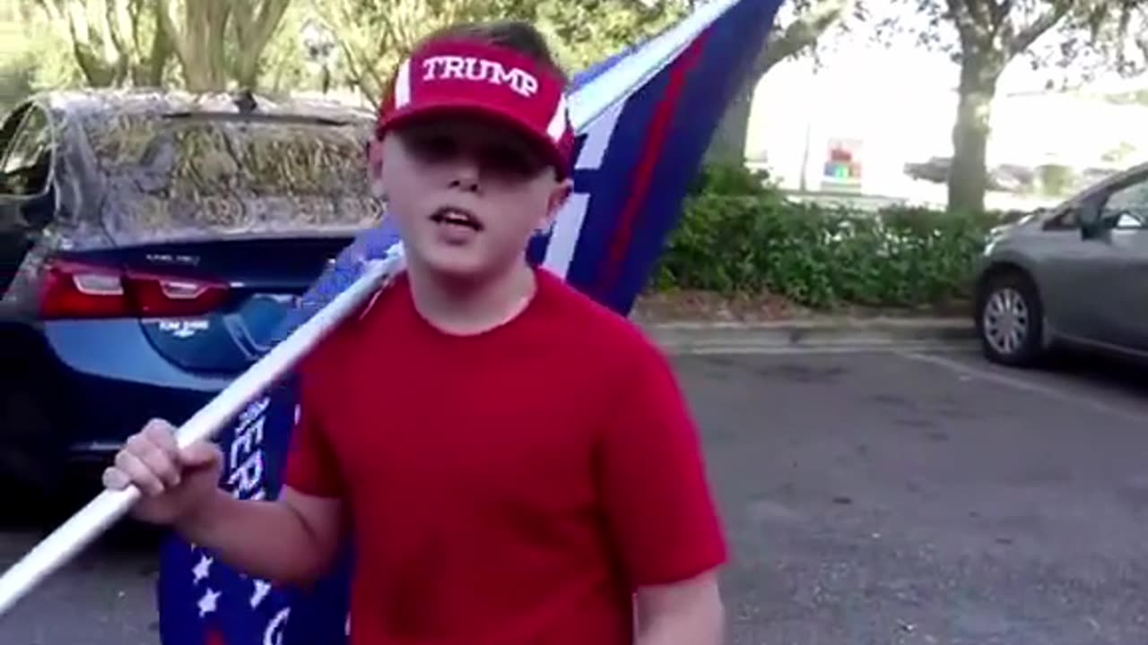 Who else Love this young Trump Supporter ???