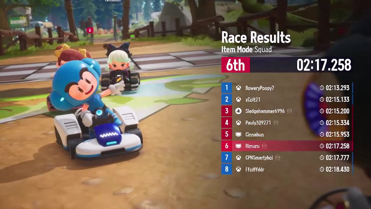 kartrider drift playing and blasting nightcore