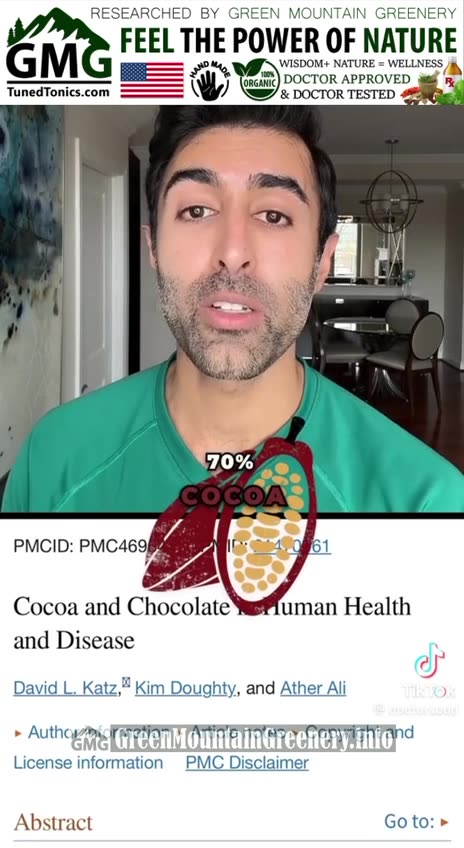 Eating chocolate with more than 70% cocoa is said to increase our stem cells