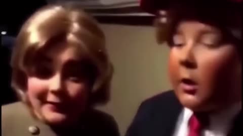 HALLOWEEN'S TRUMP AND HILLARY