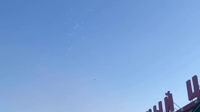 Explosions are heard in Kharkiv
