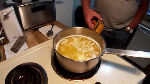 making clarified butter