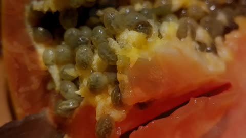 Preparing Papaya Fruits