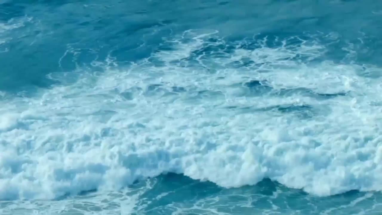 1 hour SEA WAVE relaxing music Video