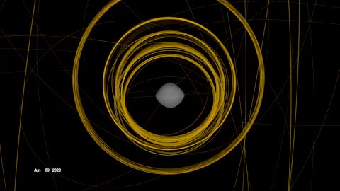 OSIRIS-REx Slings Orbital Web Around Asteroid