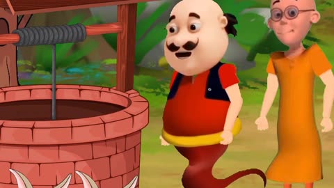 कुएं की चुडैल 👹🐰 | Motu Patlu aur Khargosh #shorts #viral