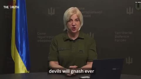 Tranny Military Spokesperson for Ukraine