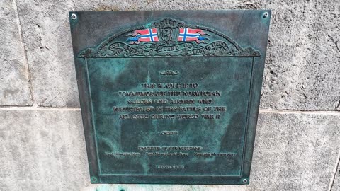 Liverpool Pier Head Plaques To The Fallen