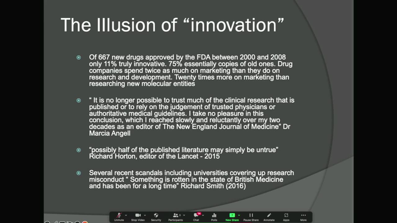 Big Pharma: The Illusion of "Innovation"