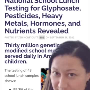 School Lunches Are Poisoned