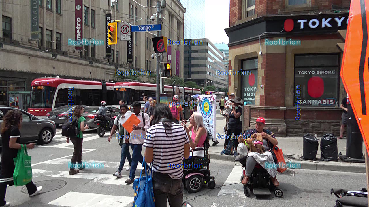 End The Legislated Poverty Now Protest - Yonge and College (street-blocking)
