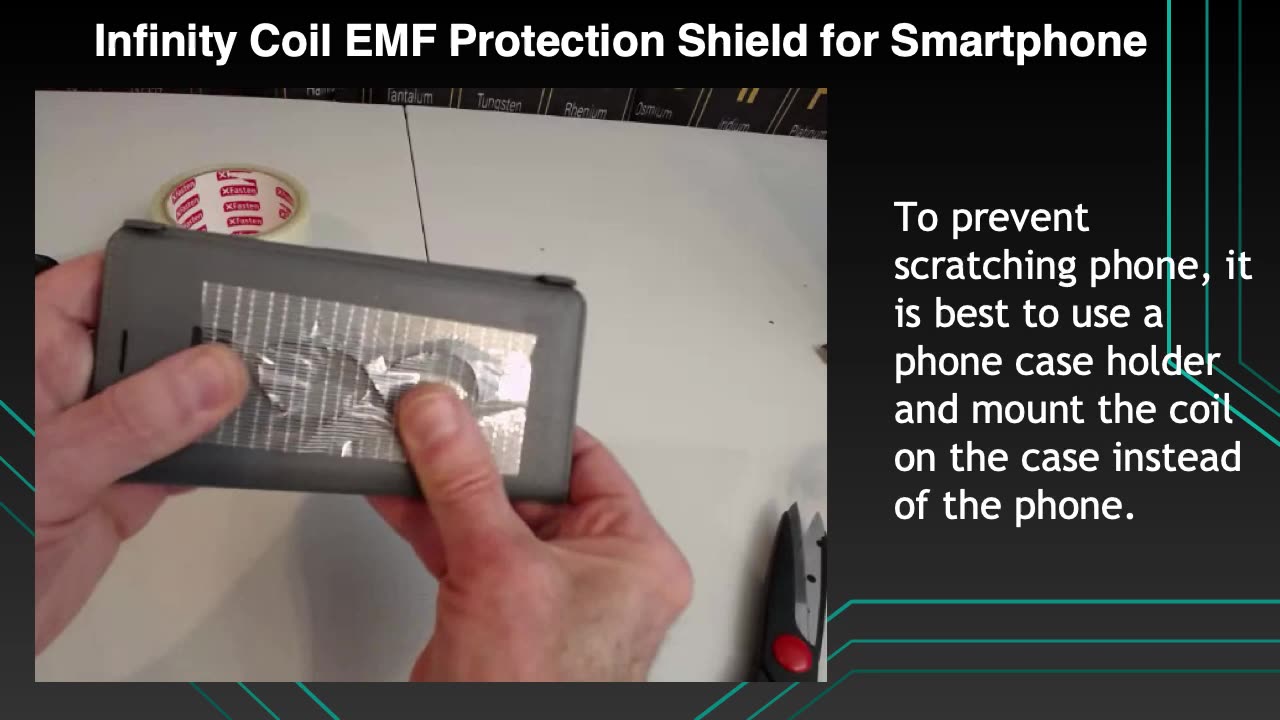 DIY Infinity Coil EMF Application for Smartphone