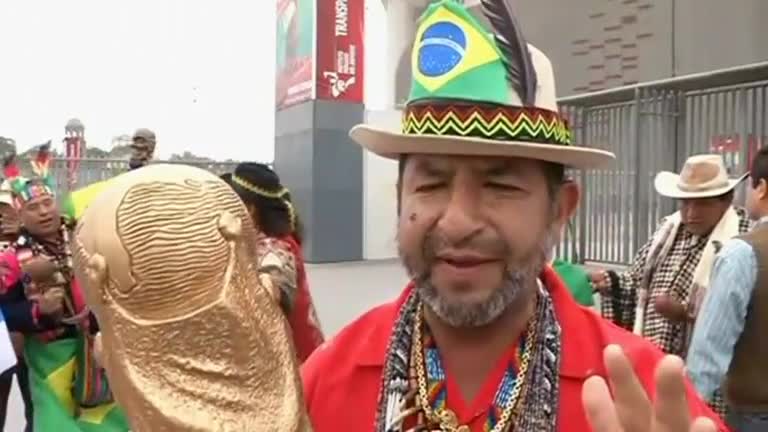 Peruvian shamans pick Brazil to win World Cup