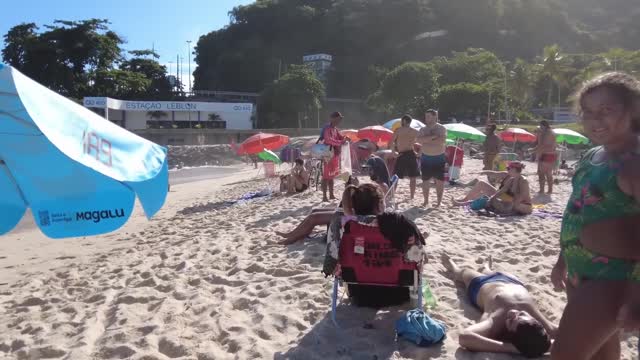 Rio de Janeiro Ipanema Beach Example Video