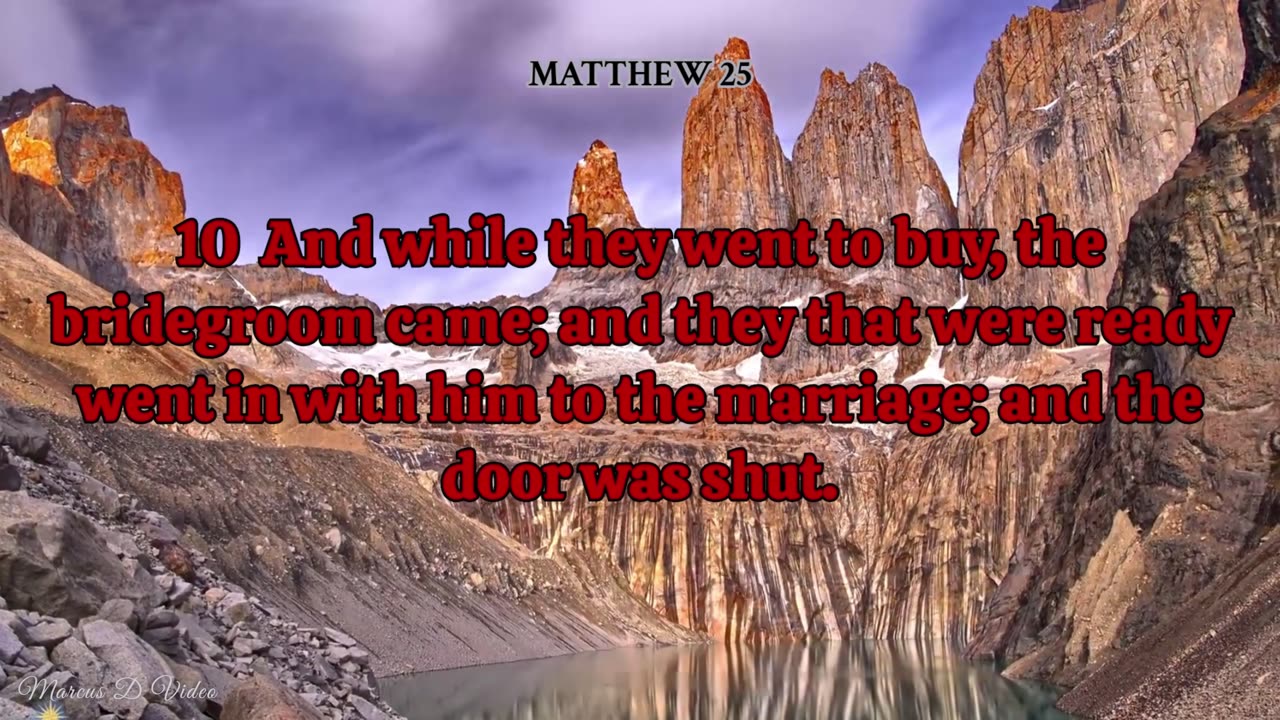 The Gospel of Matthew Ch 25